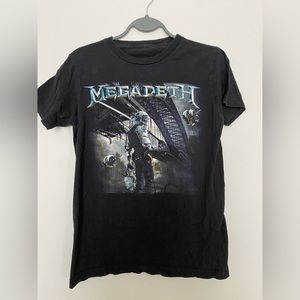 Graphic Tee Megadeth Band Tee | Black | Small